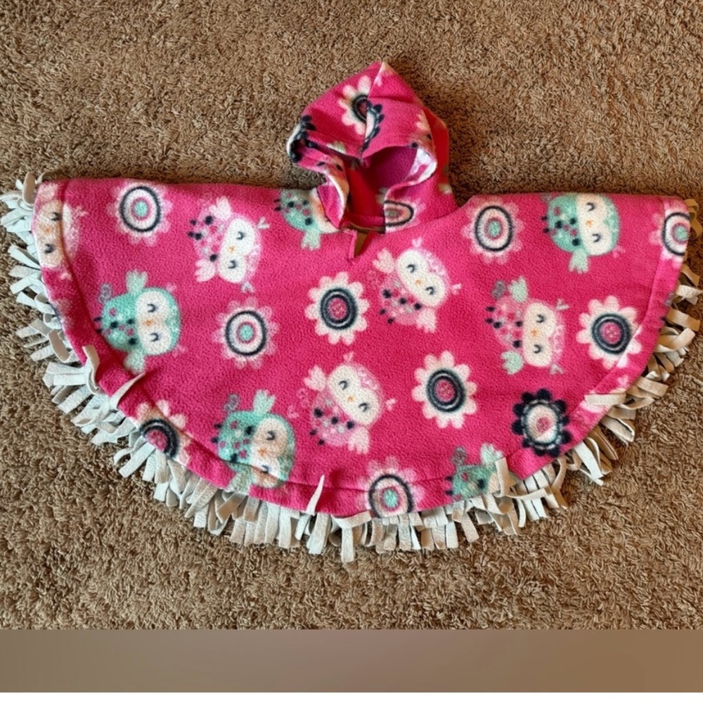 hooded poncho